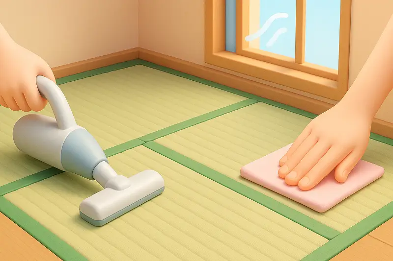 日々のケアで畳を長持ちさせる方法