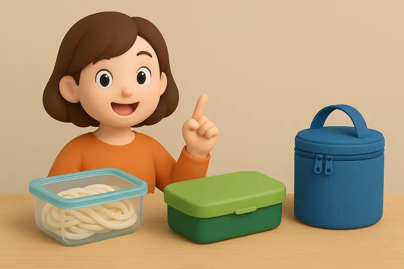 冷凍うどん弁当に役立つおすすめグッズ