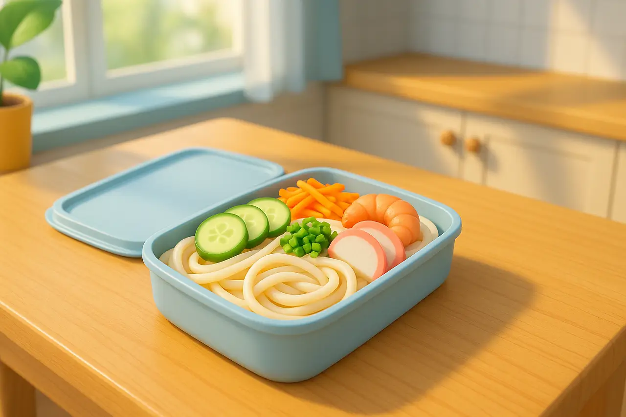 冷凍うどん弁当で時短ランチ｜保冷対策と美味しさを保つ工夫集