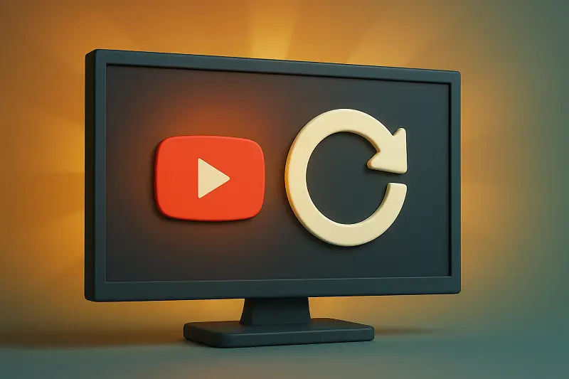 テレビのYouTubeアプリを安全に再起動・復旧する方法