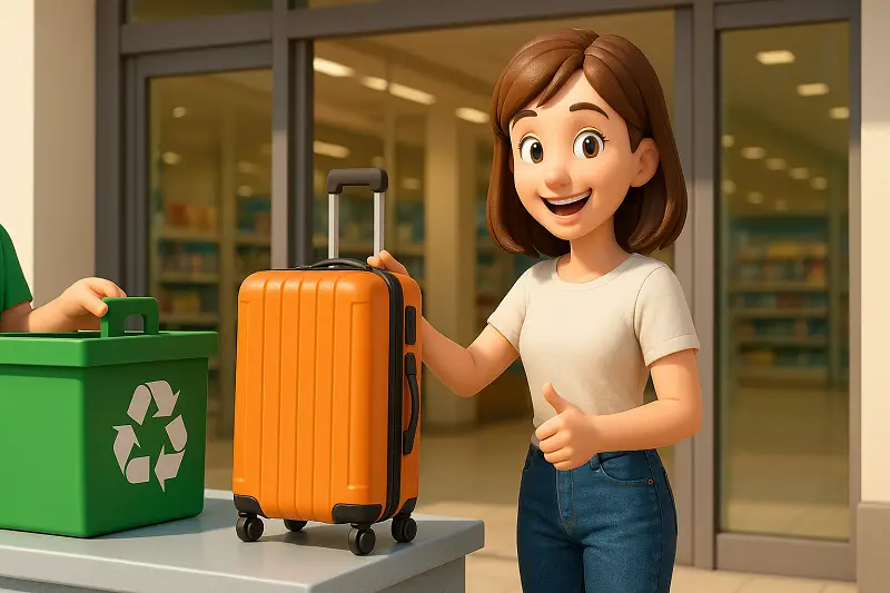 イオンのキャリーケース無料回収とは？