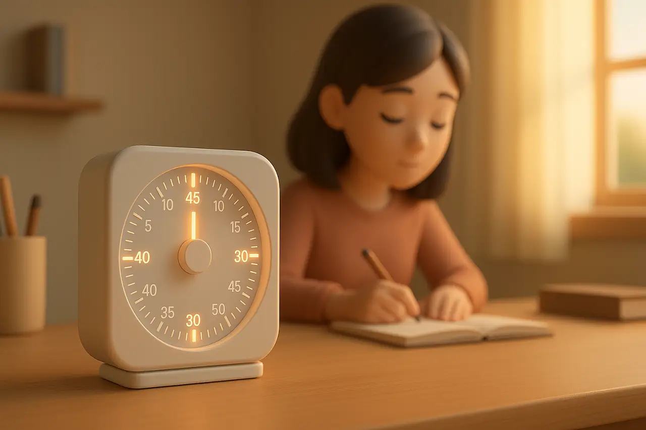 100均の無音タイマーで集中力アップ！勉強に最適な選び方