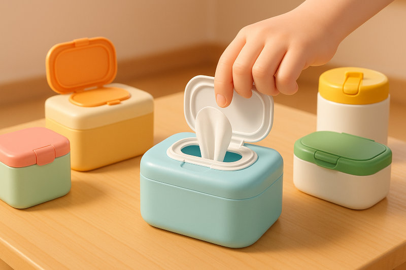 ウェットティッシュのふたが人気な理由