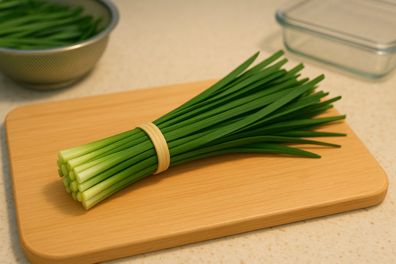 ニラの下処理と保存方法をマスターしよう