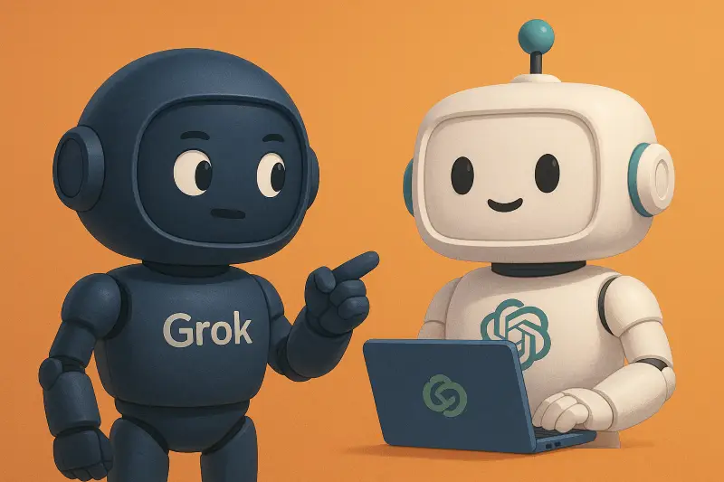 GrokとChatGPTの機能比較
