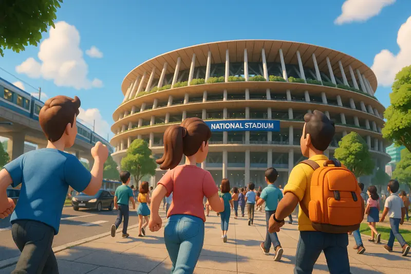 国立競技場のアクセス情報