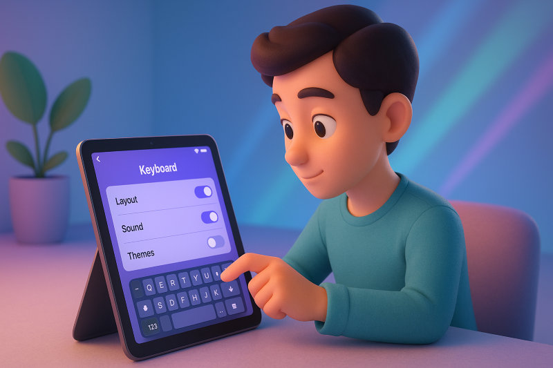 iPadでも使える設定の工夫