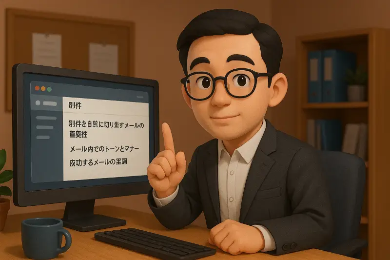 メール内でのトーンとマナー