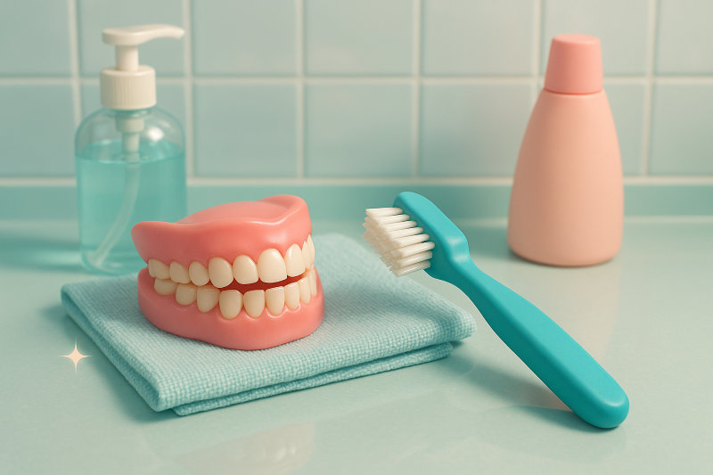 まず知っておきたい！入れ歯用歯ブラシの基本