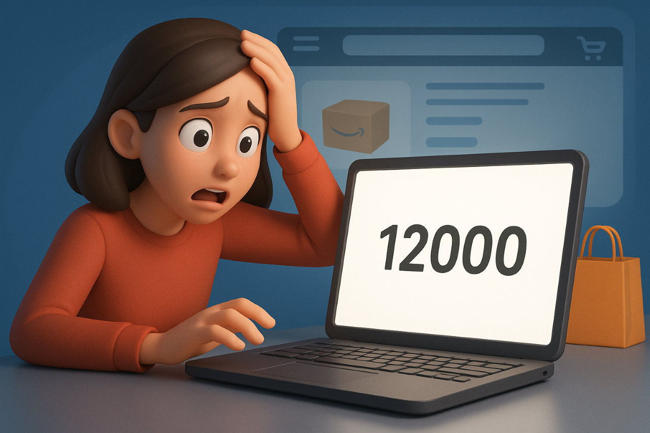 Amazonの「12000エラー」をすぐ解決！真っ白画面でも購入できる原因と対処法まとめ
