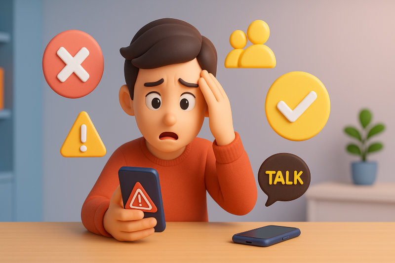 アカウント切り替えで起きやすいトラブルと解決方法