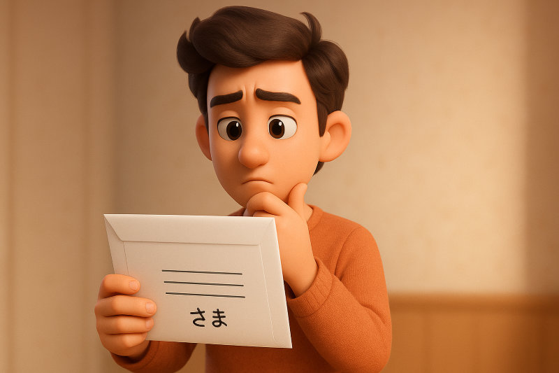 個人利用のレターパックでも「様」は消すべき？