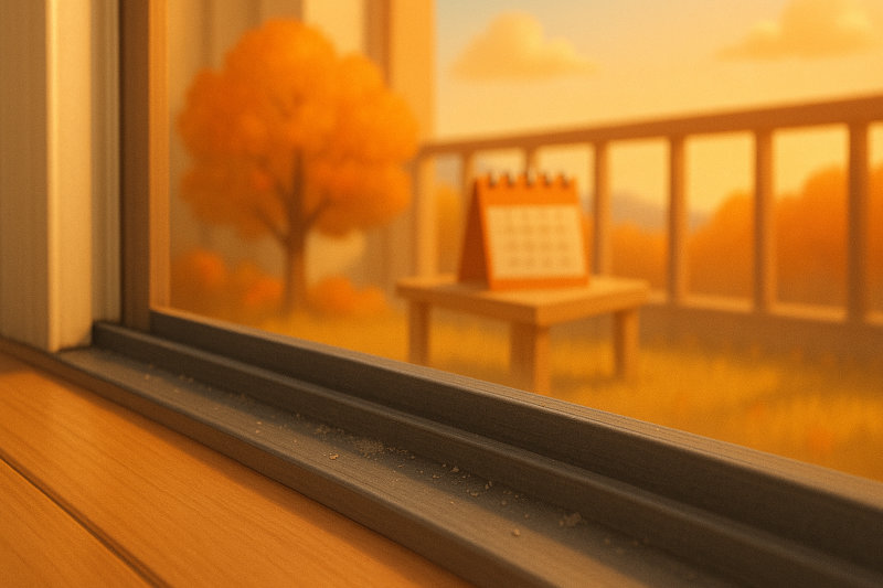 寒くなる前にレール掃除を済ませるべき理由