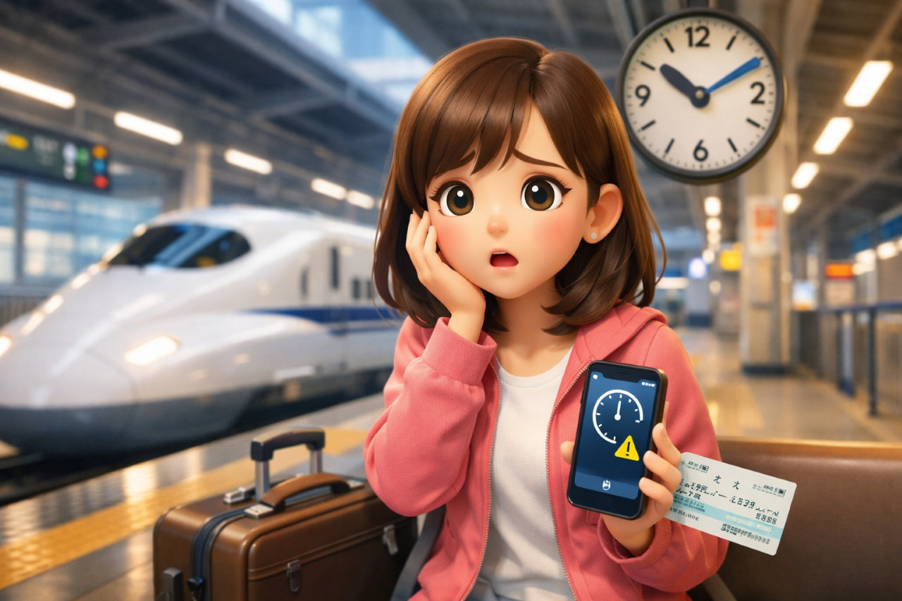新幹線に乗り遅れても大丈夫｜当日なら自由席に乗れる正しい対処法