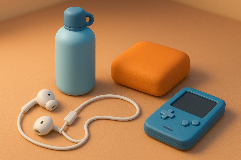 待ち時間を快適にする持ち物と便利アイテム