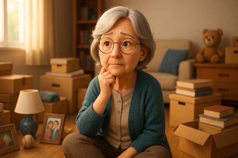 60代の片付けに多い悩みと不安