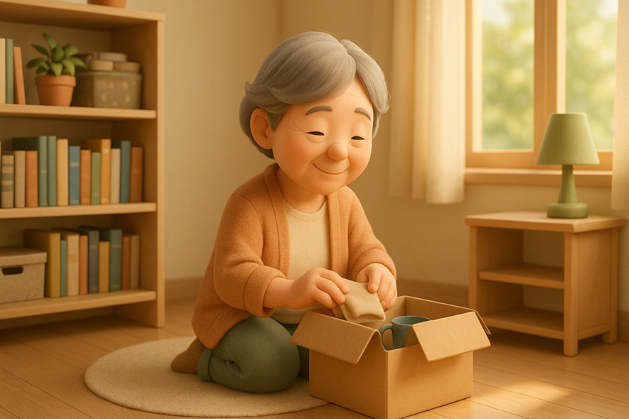 60代からの前向き片付け習慣｜手放して分かった“本当にラクになる暮らし”