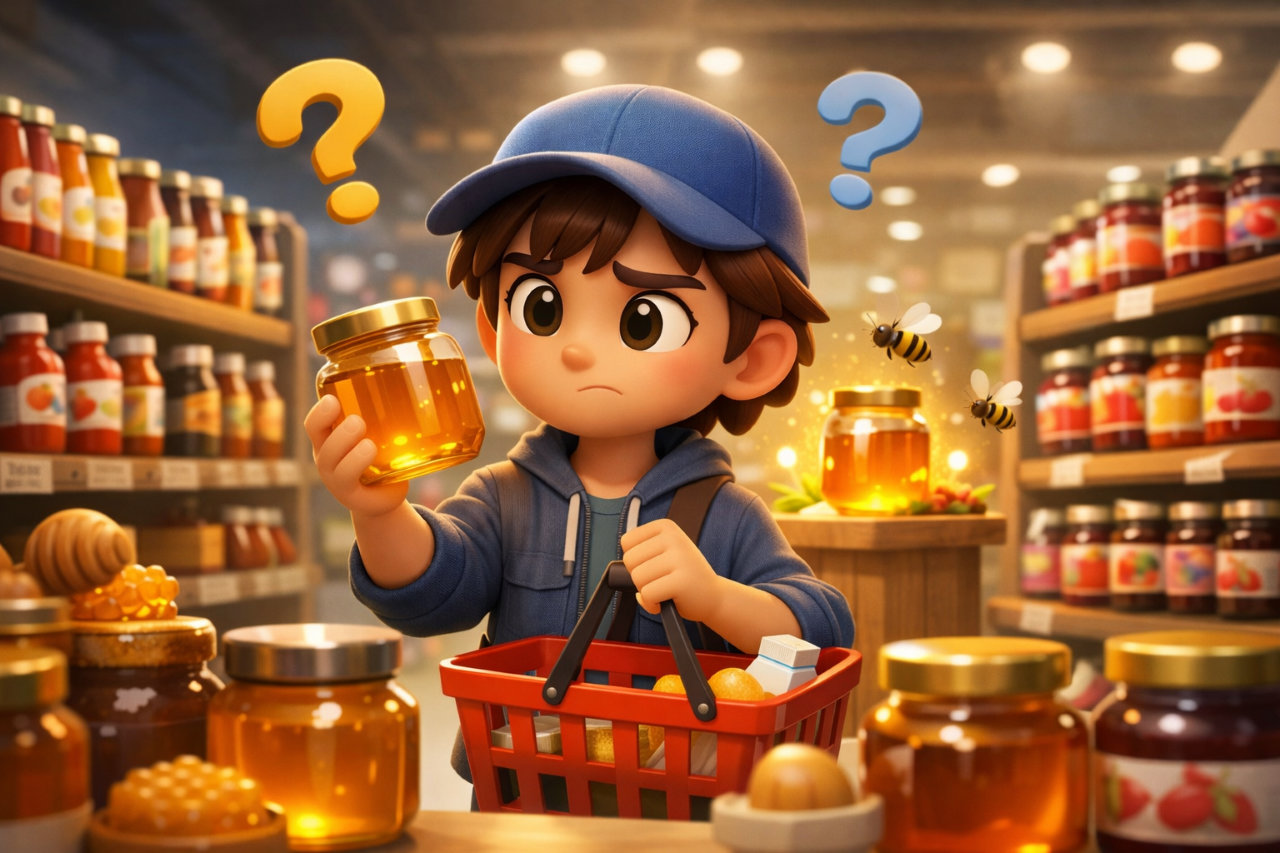 蜂蜜はスーパーのどこに売ってる？売り場がすぐ分かる探し方と失敗しない選び方