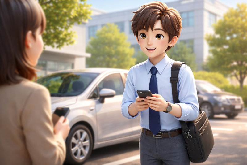 車に乗せてもらうお願いLINEの基本マナー