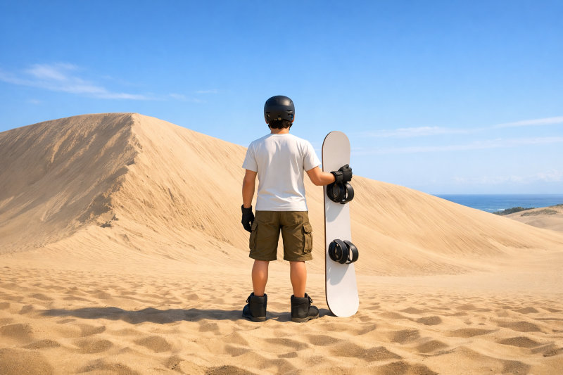 【結論】鳥取砂丘でサンドボードは使えるのかを先に整理