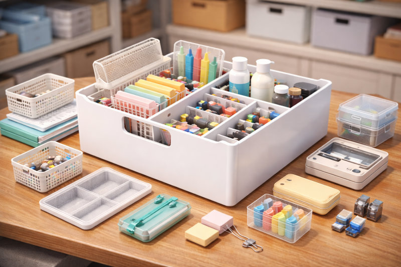 ファイルボックス横置きと相性がいい100均アイテム