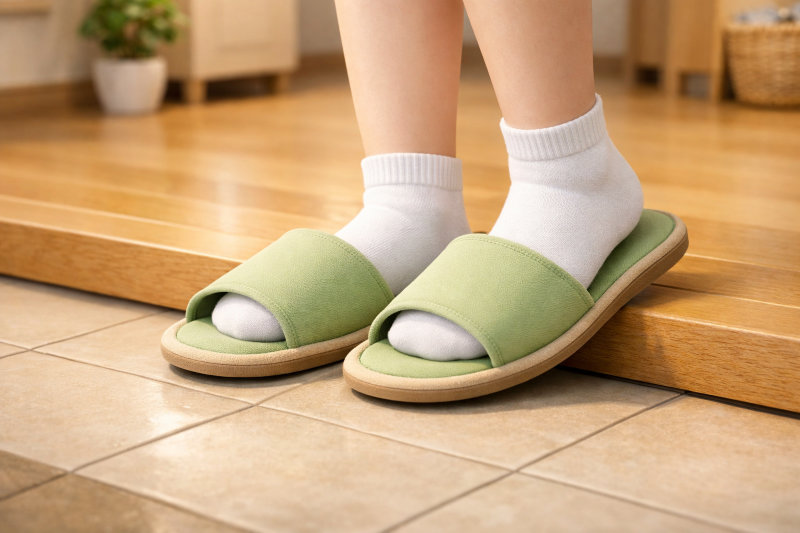 結論だけ先に知りたい人へ｜素足スリッパのマナー早わかり