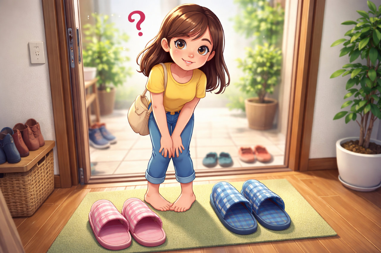 素足でスリッパは本当に失礼？訪問時に好印象を与えるマナーと気配りの正解
