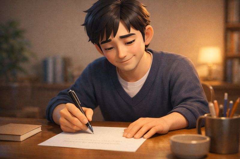 短くても気持ちが伝わるシンプルな文例を知っておこう