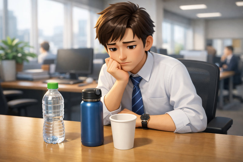 会社の飲み物、意外とみんな悩んでいる