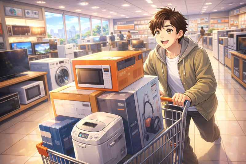 2026年最新版｜家電をまとめ買いで限界まで安くする7つのコツ