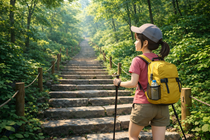 まとめ|110段の階段は準備次第で楽しめる