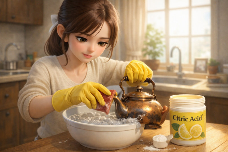基本の流れ｜クエン酸を使ったお手入れ手順