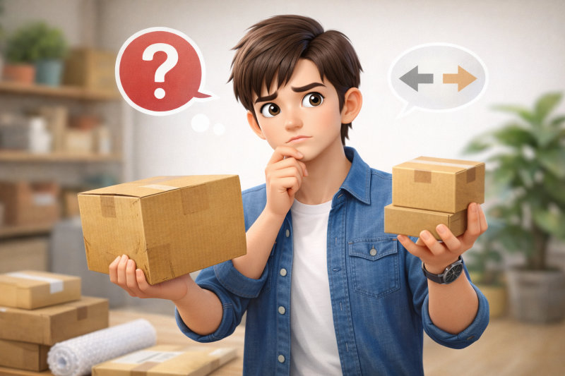 メルカリ発送の箱選びで迷わないために