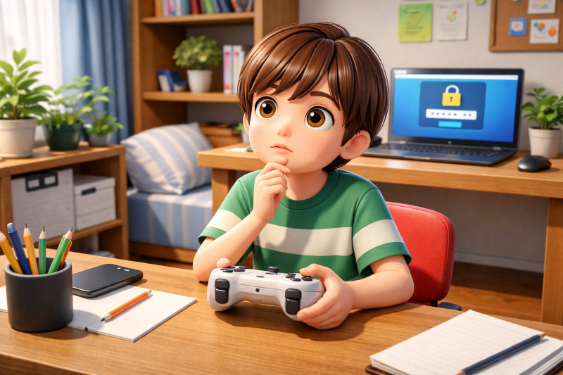 子供アカウントのパスワードを忘れる原因とは