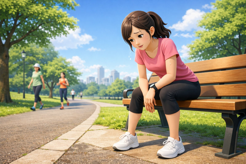 1キロ歩くのは大変？体力別の感じ方