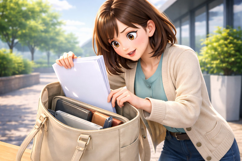 A4書類が折れてしまう原因とNGな入れ方