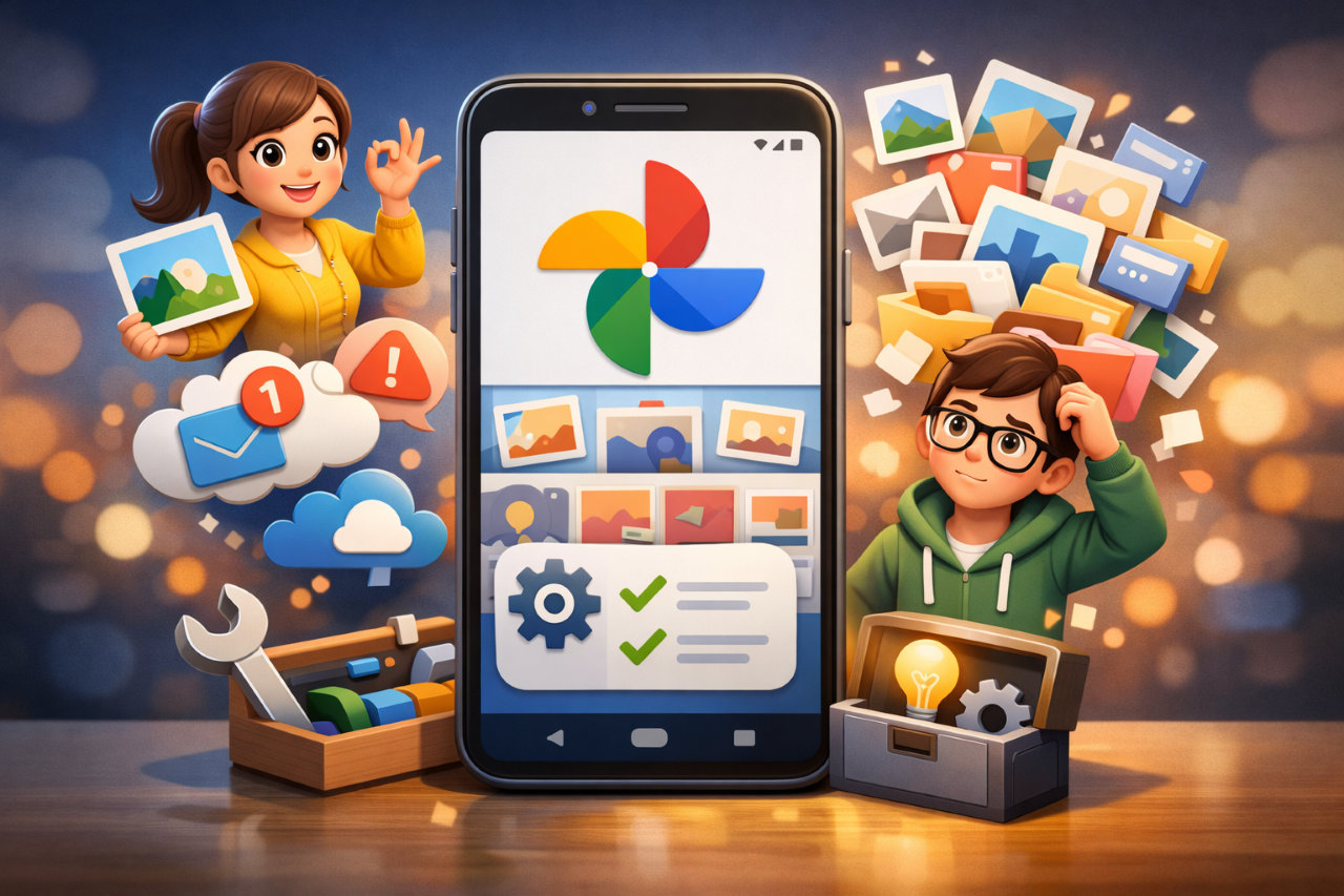 Googleフォトの設定を見直して、写真管理をもっと快適にする方法