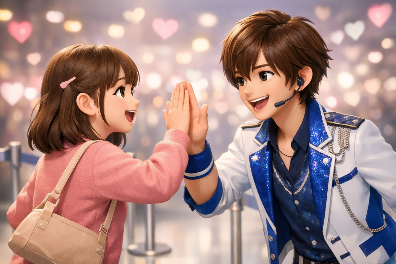 ハイタッチ会の会話ネタは短さが最強｜1〜3秒で推しに届く印象的な一言