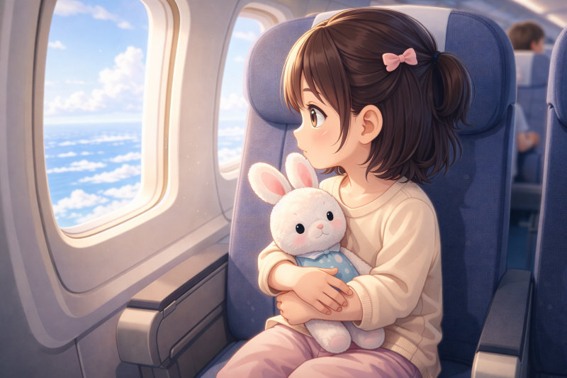 子連れ飛行機おもちゃQ&Aと失敗談まとめ