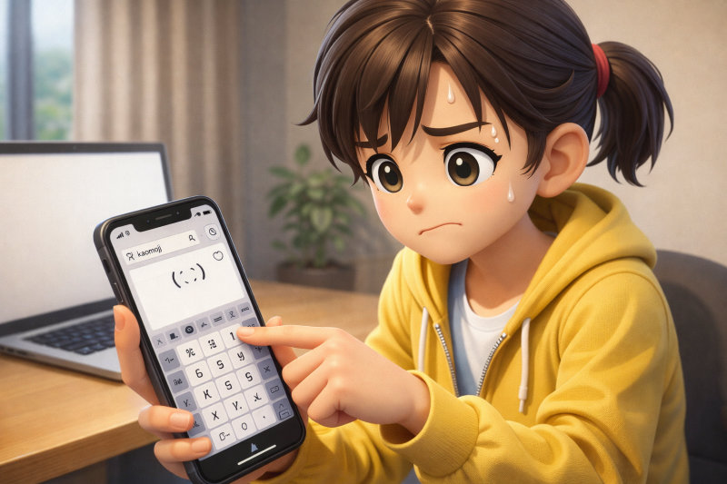 今回のSimeji顔文字トラブルのまとめ