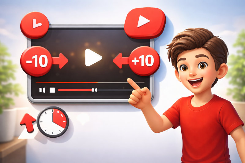 YouTubeの10秒スキップ機能とは？基本を簡単に解説