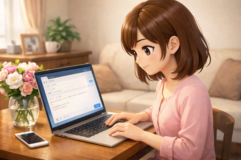 お礼状をメールで送る場合の例文とマナー