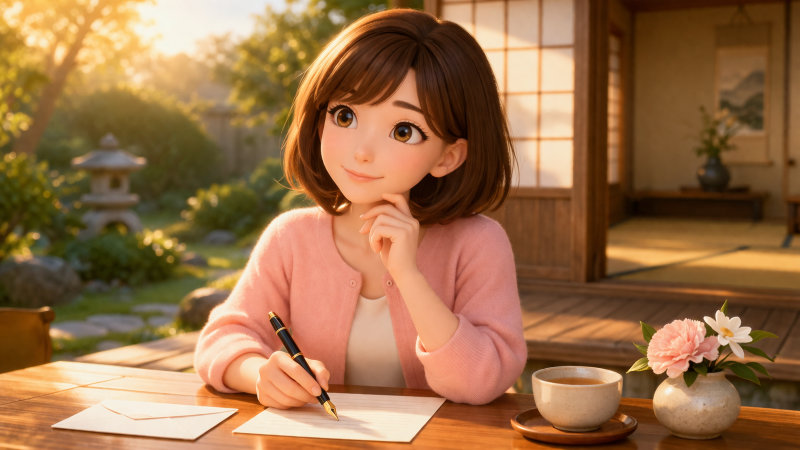 すぐ使える|妻が書くお礼状の例文【コピペOK】