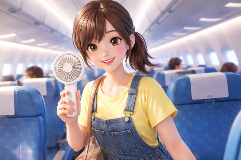 結論｜Francfrancハンディファンは飛行機に持ち込める？