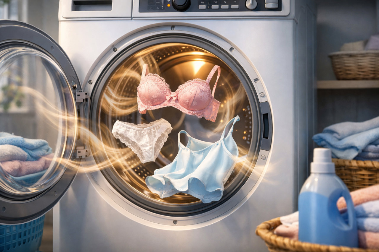 下着は乾燥機で乾かせる？縮みを防ぐコツと素材別の正しい使い方