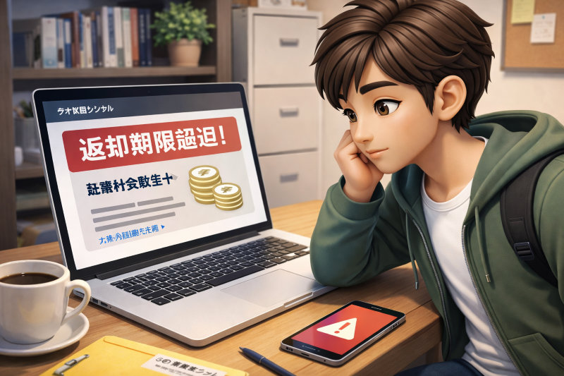 ゲオ宅配レンタルの返却期限の仕組み