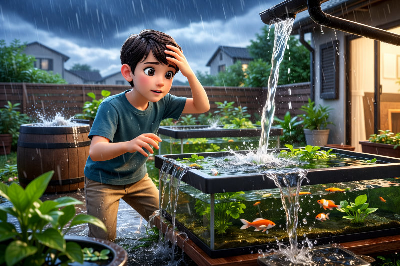 メダカの雨対策はなぜ必要なのか