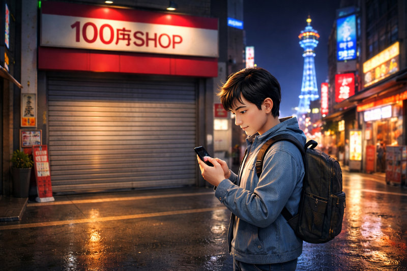 ダイソーは大阪で24時間営業している？結論と最新状況