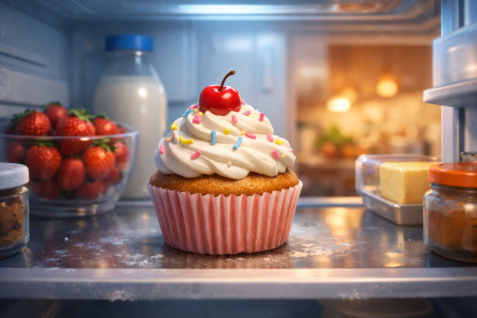 冷蔵庫に入れても大丈夫？カップケーキが固くなる理由とふわふわを保つ保存のコツ