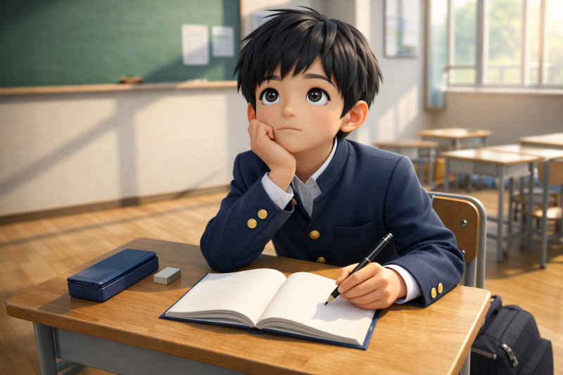 中学生が目標を漢字一文字で決めるときの考え方